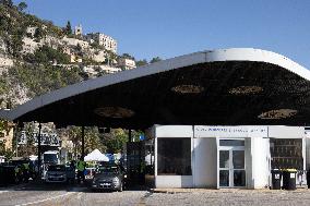 Jordan Bardella Visits The Franco-Italian Border Crossing - Menton