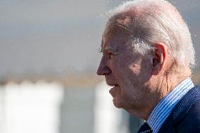 US President Joe Biden returns to the White House on Presidents Day