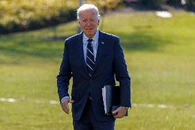 2-19-24 President Joe Biden South Lawn Arrival