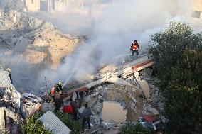 MIDEAST-GAZA-RAFAH-ISRAEL-AIRSTRIKE