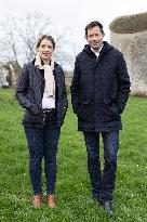 Les Republicains members visit a farm - Echouboulains