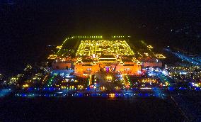 China Largest Lantern Array in Zhangye