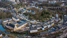 LUXEMBOURG-CITY-AERIAL VIEW