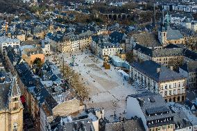 LUXEMBOURG-CITY-AERIAL VIEW