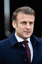 Macron Leads A Military Ceremony At The Invalides - Paris