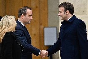 Macron Leads A Military Ceremony At The Invalides - Paris