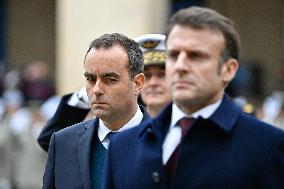 Macron Leads A Military Ceremony At The Invalides - Paris