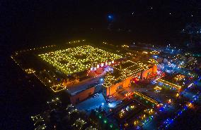China Largest Lantern Array in Zhangye