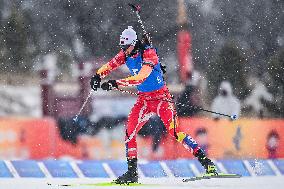 (SP)CHINA-INNER MONGOLIA-ULANQAB-14TH NATIONAL WINTER GAMES-BIATHLON-MEN'S 15KM MASS START (CN)