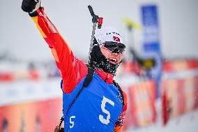 (SP)CHINA-INNER MONGOLIA-ULANQAB-14TH NATIONAL WINTER GAMES-BIATHLON-MEN'S 15KM MASS START (CN)