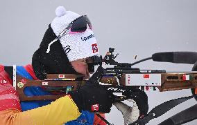 (SP)CHINA-INNER MONGOLIA-ULANQAB-14TH NATIONAL WINTER GAMES-BIATHLON-MEN'S 15KM MASS START (CN)