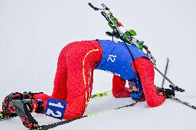 (SP)CHINA-INNER MONGOLIA-ULANQAB-14TH NATIONAL WINTER GAMES-BIATHLON-MEN'S 15KM MASS START (CN)