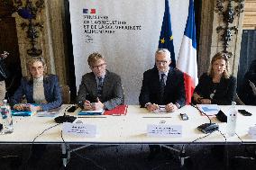 Negotations with Agriculture Representatives - Paris