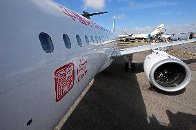 SINGAPORE-AIRSHOW-CHINESE AIRCRAFT-DEBUT