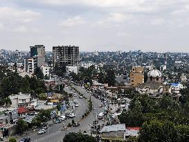 ETHIOPIA-ADDIS ABABA-CITY VIEW