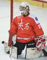 (SP)CHINA-INNER MONGOLIA-HULUN BUIR-14TH NATIONAL WINTER GAMES-JUNIOR MEN'S ICE HOCKEY (CN)