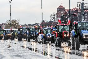 Nation-wide Strike Of Polish Farmers