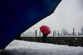 Heavy Snowfall In Srinagar, Kashmir