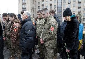 Heavenly Hundred Heroes Remembrance Day in Kyiv