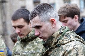 Heavenly Hundred Heroes Remembrance Day in Kyiv