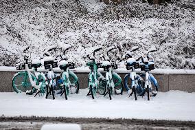 Heavy Snow in Beijing