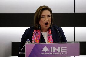 Registration Of Xochitl Galvez As Mexico's  Presidential Candidate