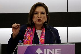 Registration Of Xochitl Galvez As Mexico's  Presidential Candidate