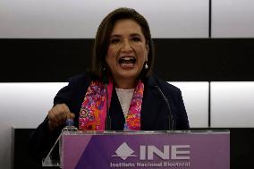 Registration Of Xochitl Galvez As Mexico's  Presidential Candidate