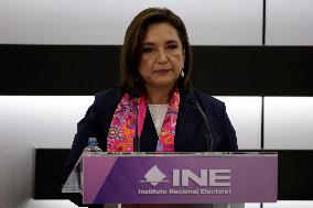 Registration Of Xochitl Galvez As Mexico's  Presidential Candidate