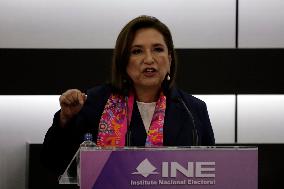 Registration Of Xochitl Galvez As Mexico's  Presidential Candidate