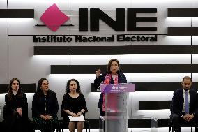 Registration Of Xochitl Galvez As Mexico's  Presidential Candidate