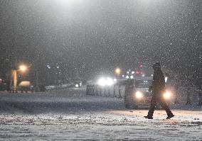 Heavy Snow Hit Fuyang