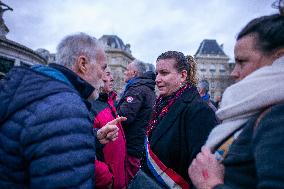 Free Julian Assange Rally - Paris