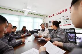 (ChineseToday)CHINA-HEILONGJIANG-CRRC QIQIHAR-WELDING TECHNICIAN-NPC DEPUTY (CN)