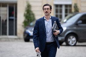 Press conference on the agricultural situation at Matignon - Paris