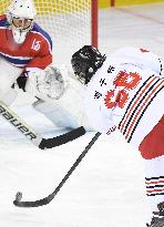 (SP)CHINA-INNER MONGOLIA-HULUN BUIR-14TH NATIONAL WINTER GAMES-JUNIOR WOMEN'S ICE HOCKEY (CN)