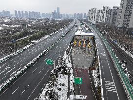 Cold Wave Hit Xi'an