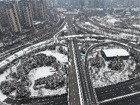 Cold Wave Hit Xi'an