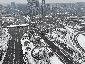 Cold Wave Hit Xi'an