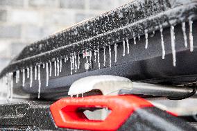 Cold Wave Hit Lianyungang