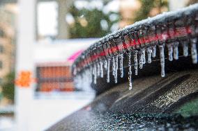 Cold Wave Hit Lianyungang