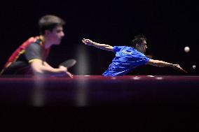 (SP)SOUTH KOREA-BUSAN-TABLE TENNIS-WORLD TEAM CHAMPIONSHIPS FINALS-MEN-HKG VS AUT