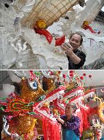 (EnchantingGuangxi)CHINA-GUANGXI-BINYANG-FIRECRACKER DRAGON FESTIVAL (CN)