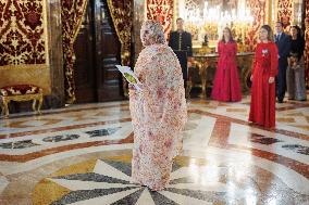 King Felipe Receives New Ambassadors Credentials - Madrid
