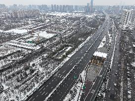 Cold Wave Hit Xi'an