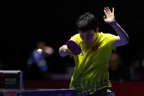 (SP)SOUTH KOREA-BUSAN-TABLE TENNIS-WORLD TEAM CHAMPIONSHIPS FINALS-WOMEN-HKG VS POL