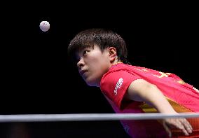 (SP)SOUTH KOREA-BUSAN-TABLE TENNIS-WORLD TEAM CHAMPIONSHIPS FINALS-WOMEN-CHN VS THA