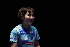 (SP)SOUTH KOREA-BUSAN-TABLE TENNIS-WORLD TEAM CHAMPIONSHIPS FINALS-WOMEN-JPN VS CRO