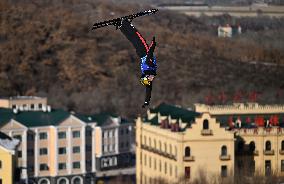 (SP)CHINA-INNER MONGOLIA-HULUN BUIR-14TH NATIONAL WINTER GAMES-FREESTYLE SKIING-MEN'S AERIALS (CN)