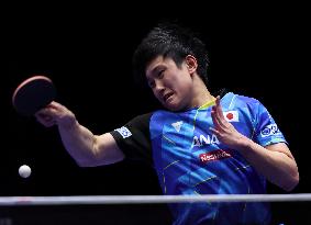 (SP)SOUTH KOREA-BUSAN-TABLE TENNIS-WORLD TEAM CHAMPIONSHIPS FINALS-MEN-JPN VS AUT